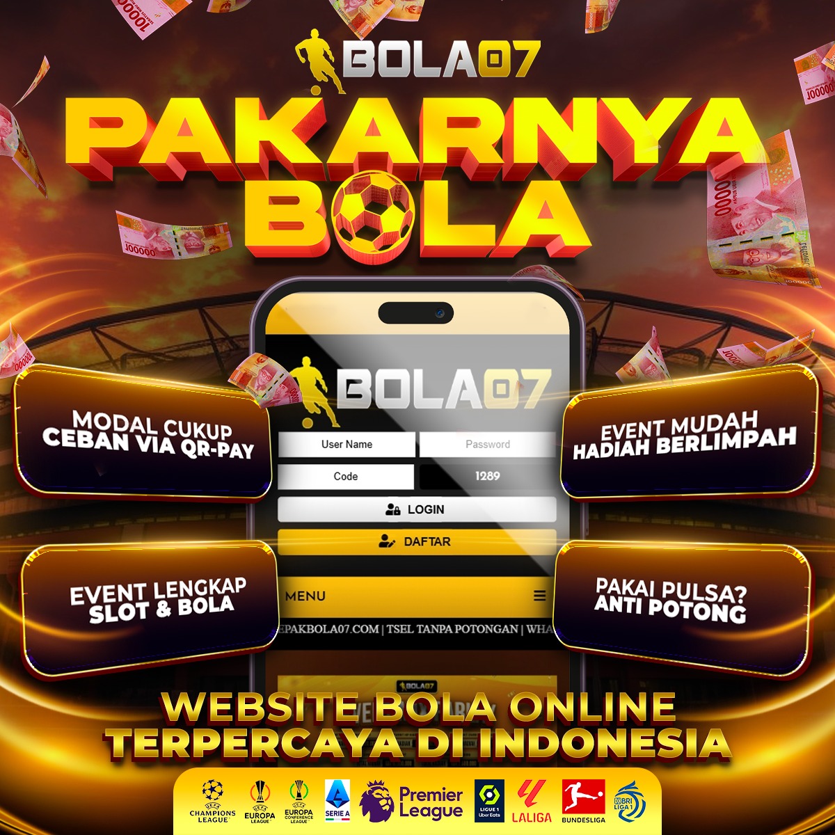 Situs Judi Bola Bola07 – Daftar, Deposit, dan Menang Besar!
